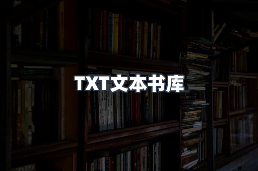 TXT文本书库